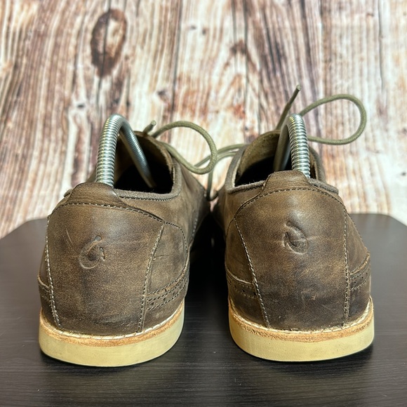 OluKai Honolulu Lace Leather Dress Shoes Mens Sz 9.5 main image 8